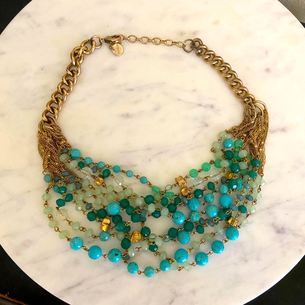 Retired Stella & Dot statement necklace.